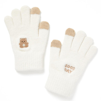TOUCHSCREEN GLOVES IVORY - COKODIVE