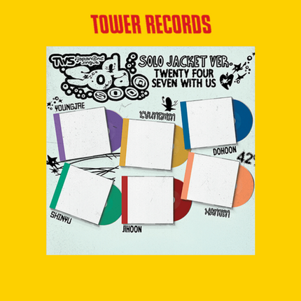 TWS - SODA SODA JAPAN 2ND SINGLE TOWER RECORDS GIFT SOLO JACKET VER KYUNGMIN - COKODIVE