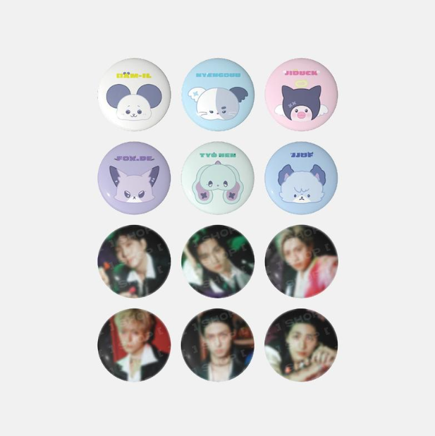XDINARY HEROES - XCLUSIVE PARTY 2026 2ND FANMEETING OFFICIAL MD TRADING CAN BADGE - COKODIVE