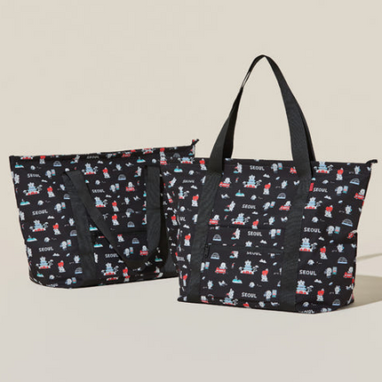 BT21 - SEOUL EDITION TRAVEL FOLDING BAG - COKODIVE