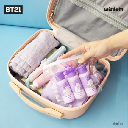 BT21 - TRAVEL KIT SET (SHAMPOO + CONDITIONER + BODY WASH) - COKODIVE