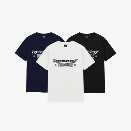 TREASURE - REBOOT 2024 TREASURE RELAY TOUR OFFICIAL MD TREASURE T-SHIRT WHITE - COKODIVE