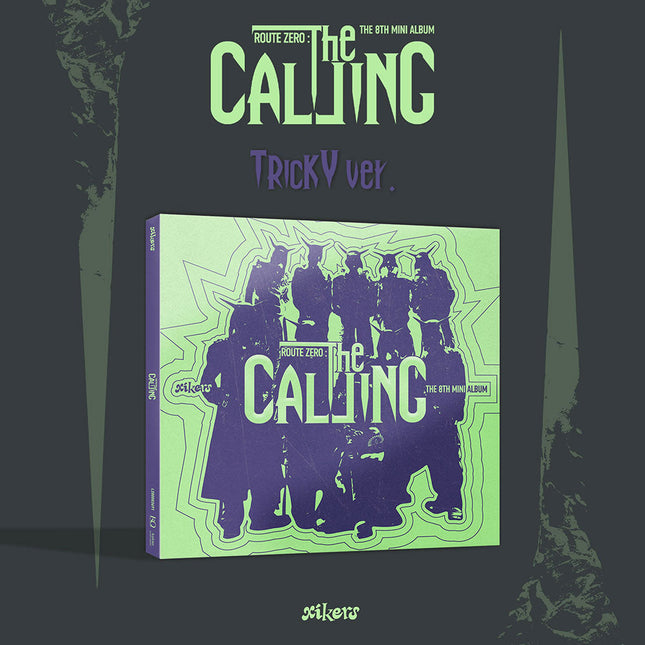 XIKERS - ROUTE ZERO : THE CALLING 8TH MINI ALBUM TOKTOQ GIFT TRICKY VER