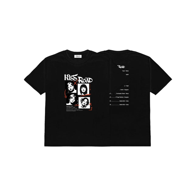 KISS OF LIFE - KISS ROAD 1ST WORLD TOUR OFFICIAL MD T-SHIRT - COKODIVE
