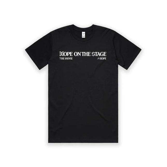 BTS J-HOPE - HOPE ON THE STAGE THE MOVIE OFFICIAL MD T-SHIRT (BLACK) - COKODIVE