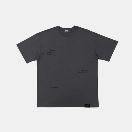 NCT JNJM - DUALITY FANMEETING TOUR OFFICIAL MD T-SHIRT CHARCOAL VER - COKODIVE