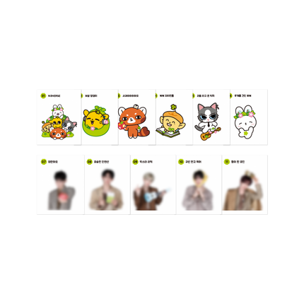 AND2BLE - SEQUENCE 01: CURIOSITY POP UP OFFICIAL MD TTIBU STICKER SET - COKODIVE