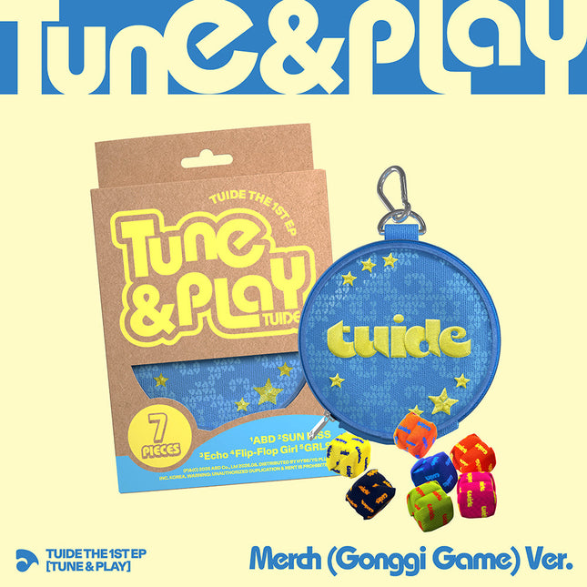 TUIDE - TUNE & PLAY 1ST EP MERCH (GONGGI GAME) VER - COKODIVE