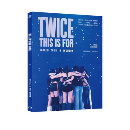 TWICE - THIS IS FOR WORLD TOUR IN INCHEON BLU-RAY FANS GIFT - COKODIVE