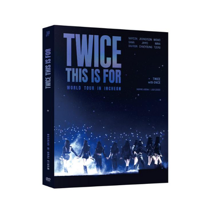 TWICE - THIS IS FOR WORLD TOUR IN INCHEON DVD FANS GIFT - COKODIVE