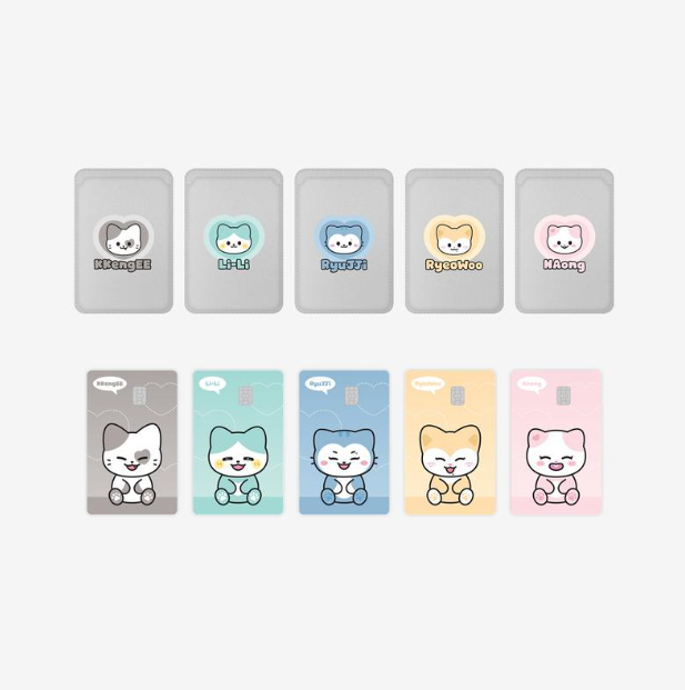 ITZY - ON AIR THE 4TH FAN MEETING OFFICIAL MD TWINZY MAGNETIC CARD WALLET - COKODIVE