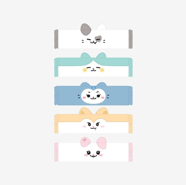 ITZY - ON AIR THE 4TH FAN MEETING OFFICIAL MD TWINZY WASH BAND - COKODIVE