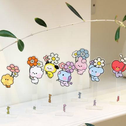 BT21 PHOTO PROP HAPPY FLOWER - COKODIVE