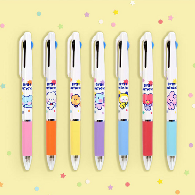 BT21 MININI 3 COLOR BALL PEN - COKODIVE