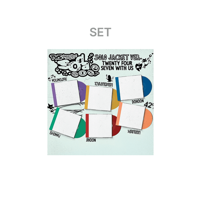TWS - SODA SODA JAPAN 2ND SINGLE SOLO JACKET VER SET - COKODIVE