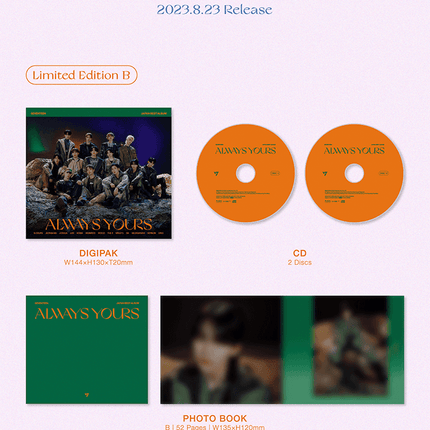 SEVENTEEN - ALWAYS YOURS JAPAN BEST ALBUM WEVERSE GIFT VER. - COKODIVE