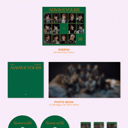 SEVENTEEN - ALWAYS YOURS JAPAN BEST ALBUM WEVERSE GIFT VER. - COKODIVE