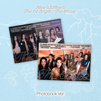 HEARTS2HEARTS - THE CHASE 1ST SINGLE ALBUM PHOTOBOOK VER SET - COKODIVE
