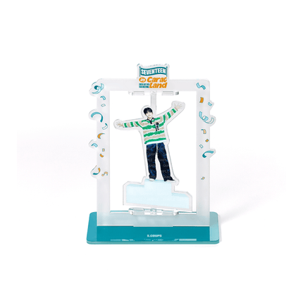 SEVENTEEN - SEVENTEEN IN CARATLAND 2025 9TH FAN MEETING OFFICIAL MD TURNING ACRYLIC STAND - COKODIVE