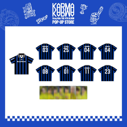STRAY KIDS - KARMA POP UP STORE OFFICIAL MD UNIFORM T-SHIRT - COKODIVE
