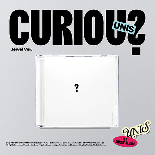 UNIS - CURIOUS 1ST SINGLE ALBUM JEWEL VER. - COKODIVE