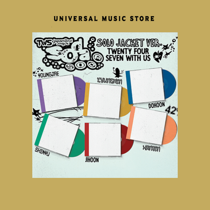 TWS - SODA SODA JAPAN 2ND SINGLE UNIVERSAL MUSIC STORE GIFT SOLO JACKET VER KYUNGMIN - COKODIVE