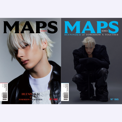TXT HUENINGKAI - MAPS KOREA VOL.195 MAGAZINE COVER SET - COKODIVE