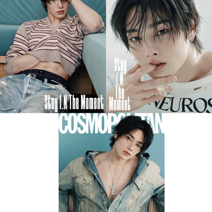 STRAY KIDS I.N - COSMOPOLITAN MAGAZINE 2025 DECEMBER ISSUE SET - COKODIVE