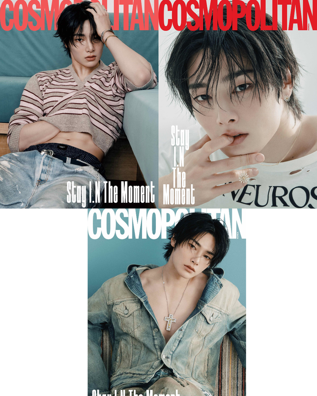 STRAY KIDS I.N - COSMOPOLITAN MAGAZINE 2025 DECEMBER ISSUE SET - COKODIVE