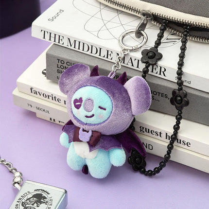 BT21 - ANGEL & VILLAIN VILLAIN PLUSH KEYRING - COKODIVE
