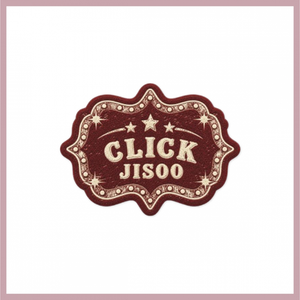 JISOO - CLICK IN SEOUL OFFICIAL MD VINTAGE RUG (LOGO) - COKODIVE