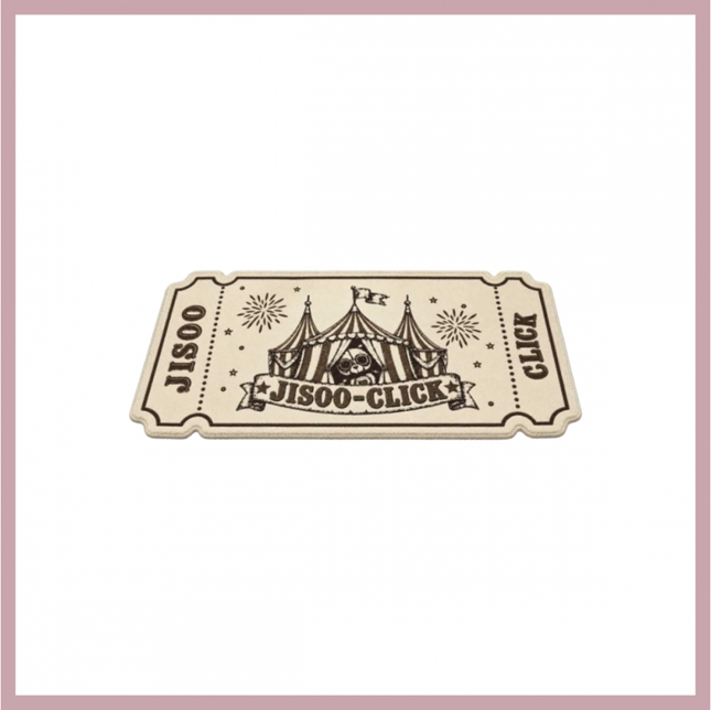 JISOO - CLICK IN SEOUL OFFICIAL MD VINTAGE RUG (TICKET) - COKODIVE
