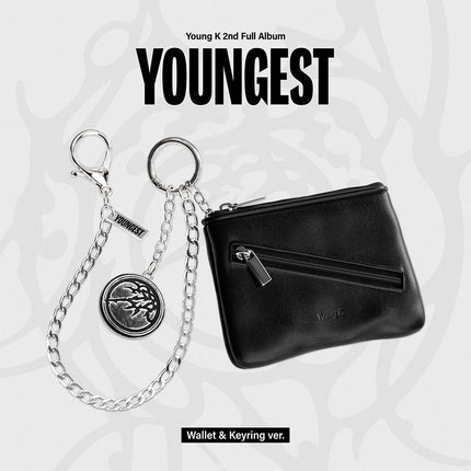 DAY6 YOUNG K - YOUNGEST 2ND FULL ALBUM FANS GIFT WALLET & KEYRING VER - COKODIVE