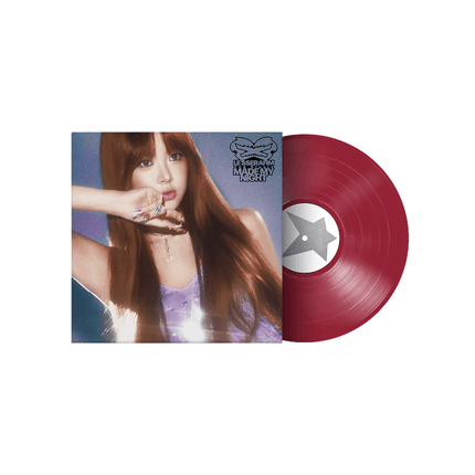 LE SSERAFIM - MADE MY NIGHT 2ND SINGLE ALBUM VINYL WARM RED VER - COKODIVE