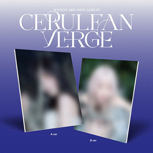 RED VELVET WENDY - CERULEAN VERGE 3RD MINI ALBUM PHOTOBOOK VER SET - COKODIVE