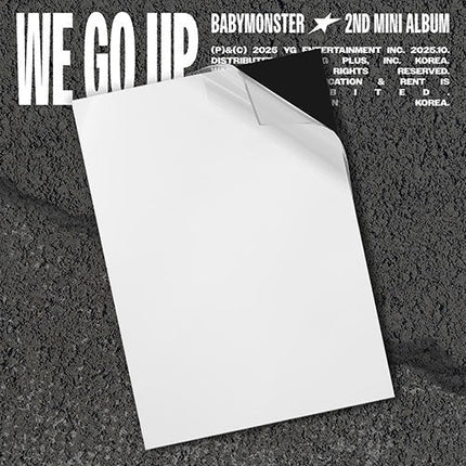 BABYMONSTER - WE GO UP 2ND MINI ALBUM PHOTOBOOK WE VER - COKODIVE