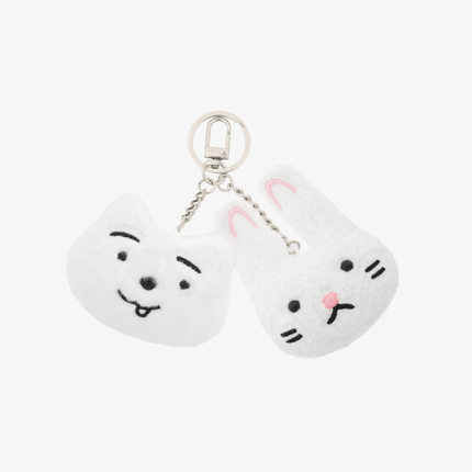 TXT SOOBIN - WITH LOVE, SOOBIN OFFICIAL MD KEYRING WHITE - COKODIVE