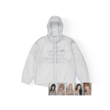 LE SSERAFIM - PUREFLOW 2026 TOUR OFFICIAL MD WIND JACKET - COKODIVE