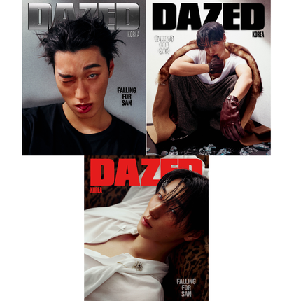 ATEEZ SAN - DAZED & CONFUSED MAGAZINE 2026 FALL EDITION COVER SET - COKODIVE