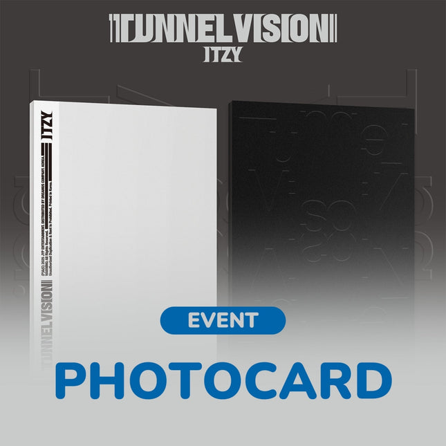 ITZY - TUNNEL VISION MINI ALBUM WITHMUU GIFT PHOTOBOOK VER RANDOM - COKODIVE