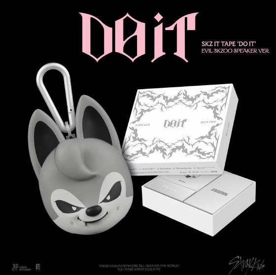 STRAY KIDS - DO IT SKZ IT TAPE ALBUM EVIL SKZOO SPEAKER VER WOLF CHAN VER 29 - COKODIVE