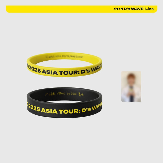 DAESUNG - D'S WAVE 2025 ASIA TOUR ENCORE OFFICIAL MD D'S WAVE! SILICONE BANDS (2 COLOR SET) - COKODIVE