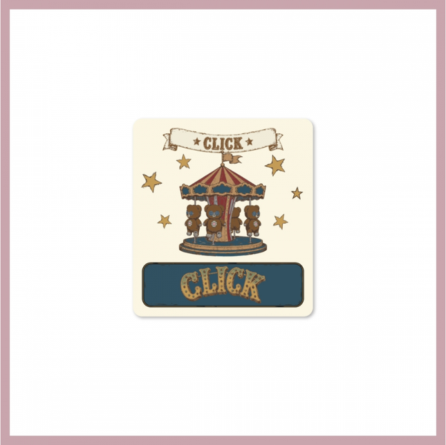 JISOO - CLICK IN SEOUL OFFICIAL MD WRIST REST MOUSE PAD - COKODIVE