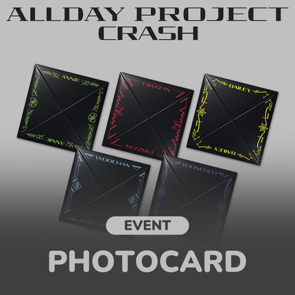 ALLDAY PROJECT - CRASH THE 2ND EP ALBUM WITHMUU GIFT FOCUS VER RANDOM - COKODIVE
