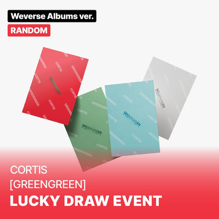 CORTIS - GREENGREEN 2ND EP ALBUM SOUNDWAVE LUCKY DRAW EVENT WEVERSE ALBUMS VER RANDOM - COKODIVE