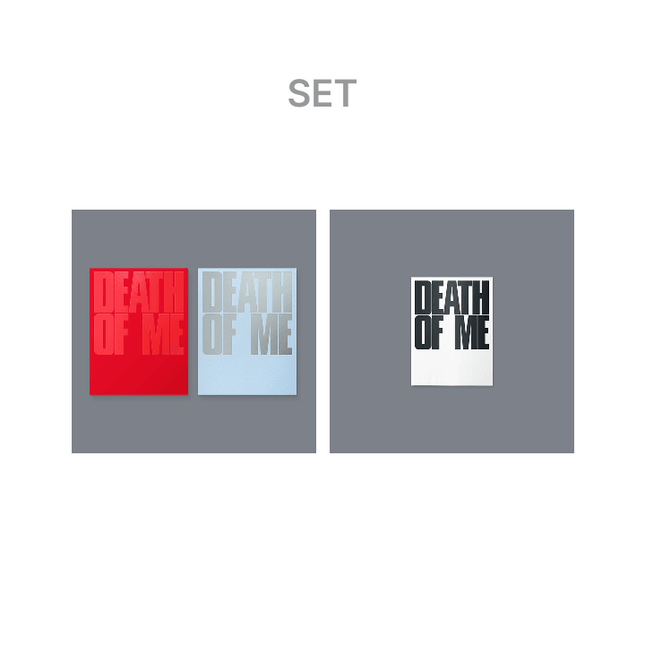EVAN - DEATH OF ME 1ST MINI ALBUM WEVERSE SHOP GIFT SET (STANDARD SET + WEVERSE ALBUMS VER) - COKODIVE