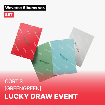 CORTIS - GREENGREEN 2ND EP ALBUM SOUNDWAVE LUCKY DRAW EVENT WEVERSE ALBUMS VER SET - COKODIVE