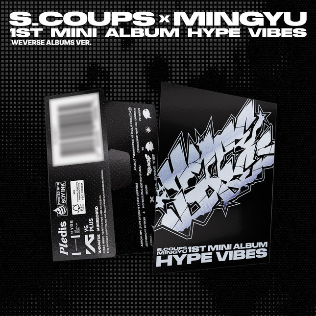 SEVENTEEN S.COUPS X MINGYU - HYPE VIBES 1ST MINI ALBUM YES24 GIFT WEVERSE ALBUMS VER - COKODIVE