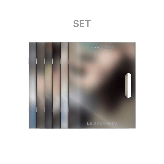 LE SSERAFIM - PUREFLOW 2ND ALBUM WEVERSE SHOP GIFT COMPACT VER SET - COKODIVE
