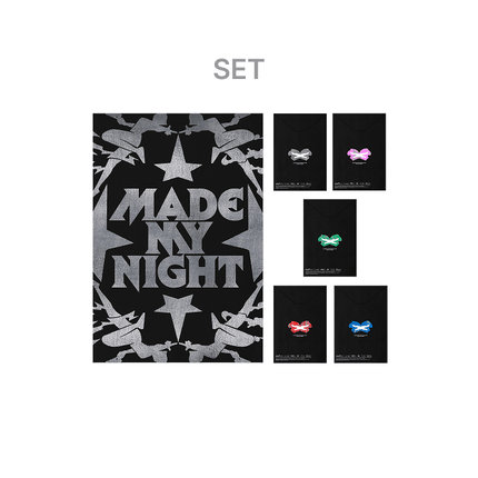 LE SSERAFIM - MADE MY NIGHT 2ND SINGLE ALBUM WEVERSE SHOP GIFT COMPACT VER SET - COKODIVE